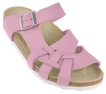 Birkenstock Adjustable Curved Strap Comfort Sandal - A71948