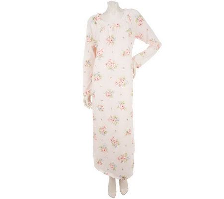 Carole Hochman Cherry Hill Bloom Cotton Jersey 51 Gown - A218549