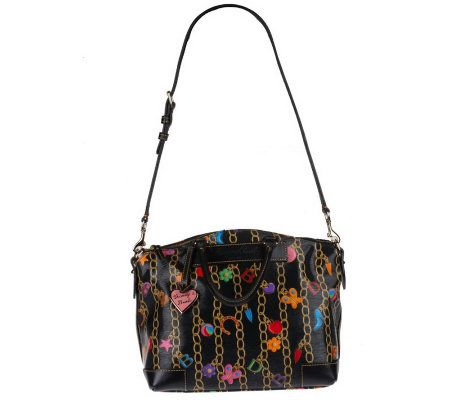 Dooney & Bourke Charms Coated Cotton Satchel - A219949