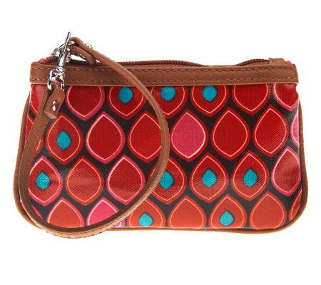 Tignanello Canvas Tote Bag with Pouch