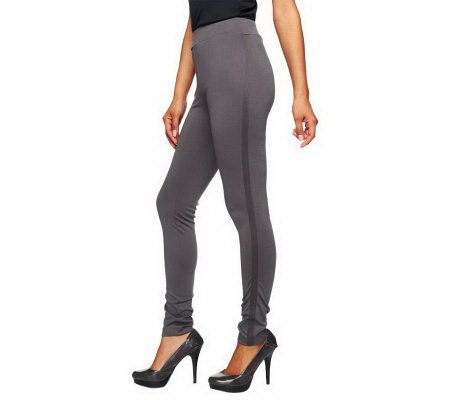 Jennifer Hudson Collection Slim Leg Tuxedo Pants - A228649