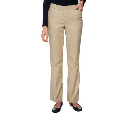 Liz Claiborne New York Jackie Boot Cut Trouser Pants - A220150