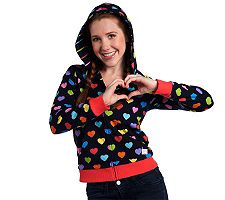 little missmatched Reversible Varsity Hoodie