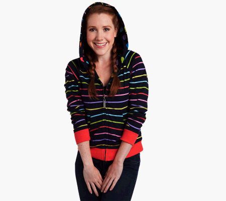 little missmatched Reversible Varsity Hoodie