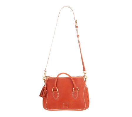 Dooney & Bourke Florentine Leather Medium Savannah Satchel