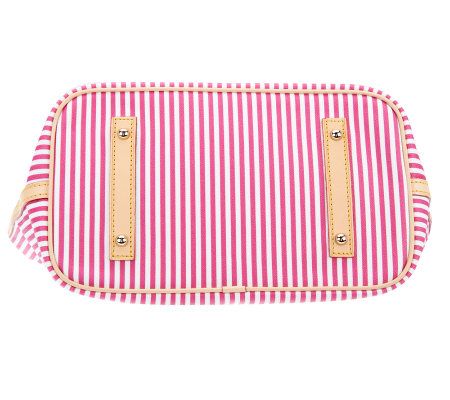 Dooney & Bourke Stripes East/West Tassel Shopper
