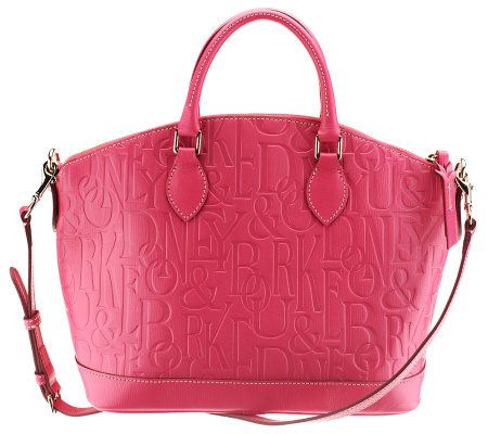 Dooney & Bourke Leather Retro Embossed Convertible Satchel