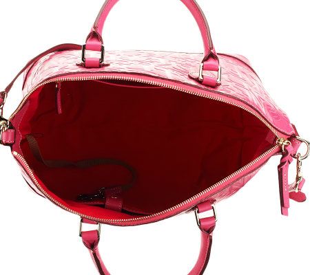 Dooney & Bourke Leather Retro Embossed Convertible Satchel