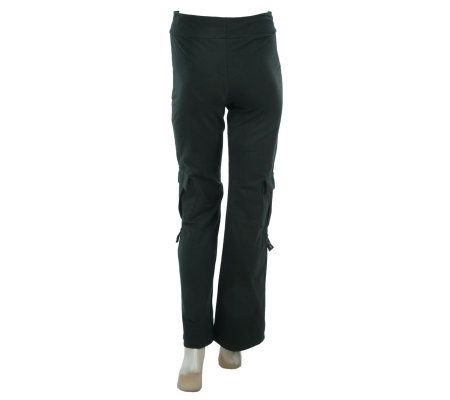 Women with Control Convertible Knit Cargo Pants