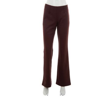 Women with Control Ponte di Roma Hollywood Waist Tall Pants - A229652