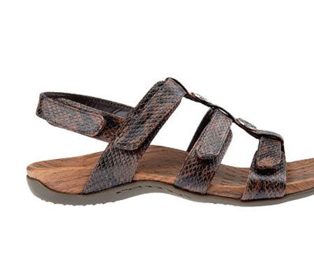 Orthaheel Yasmin II Orthotic Metallic Sandals