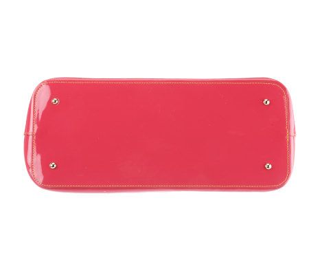 Dooney & Bourke Patent Leather Double Handle Large Shopper w/ Plated Logo