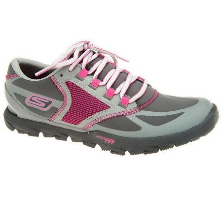 Skechers GoTrail Lace-up Lightweight Sneakers - A232452