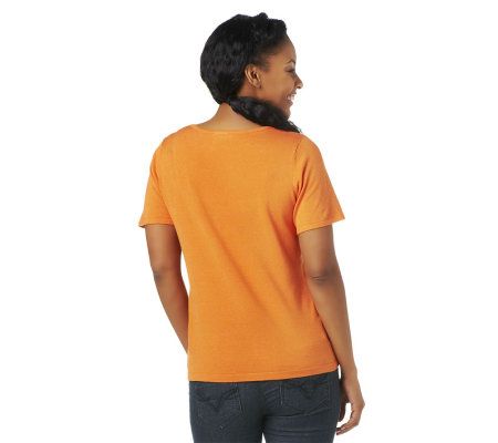 Linea by Louis DellOlio Whisper Knit Scoop Neck Top