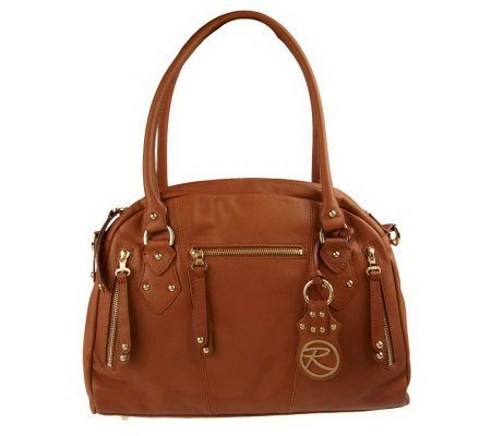 Roccatella Glove Leather Abigail Double Handle Satchel - A210553