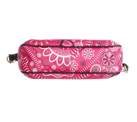 Isaac Mizrahi Live! Signature Bandana Print Shoulder Bag