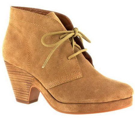 Bella Vita Keira Tie Ankle Boots - A325154
