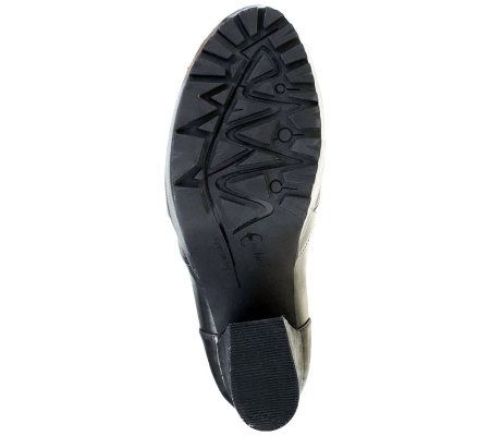 Earthies Skellig Lace Up Leather Platform Pumps