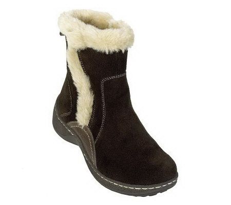 BareTraps Suede Water Resistant Faux Fur Boots - A96154