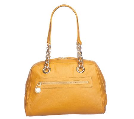 Isaac Mizrahi Live! Double Handle Chain Satchel - A203655