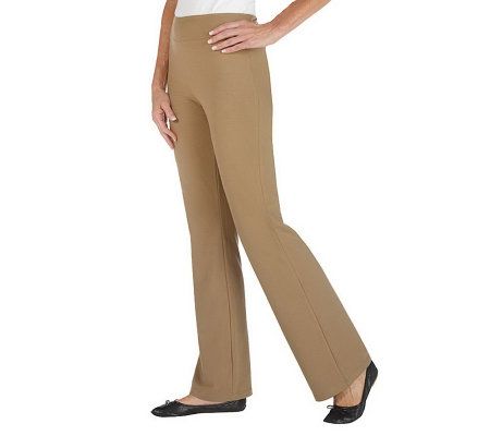 Women with Control Regular Contour Waist Bootcut Pants - A219255
