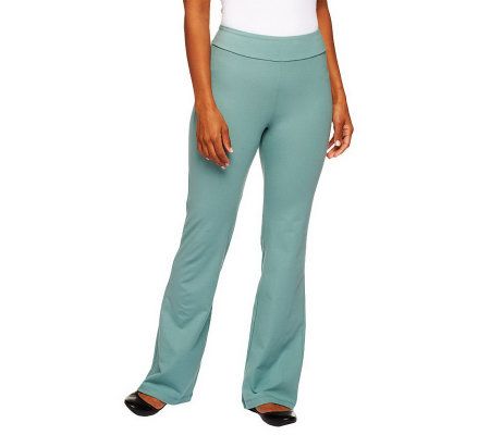 Women with Control Regular Contour Waist Bootcut Pants - A219255