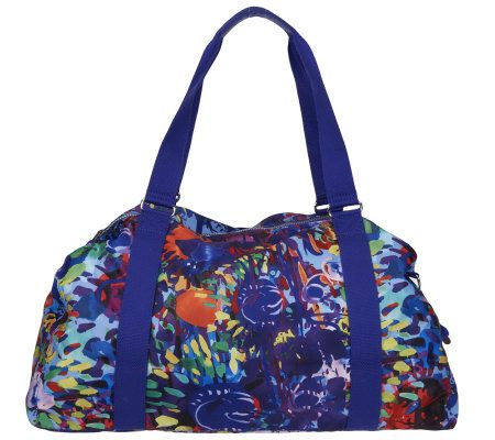 Kipling Nylon Itska Duffel Bag with Convertible Straps