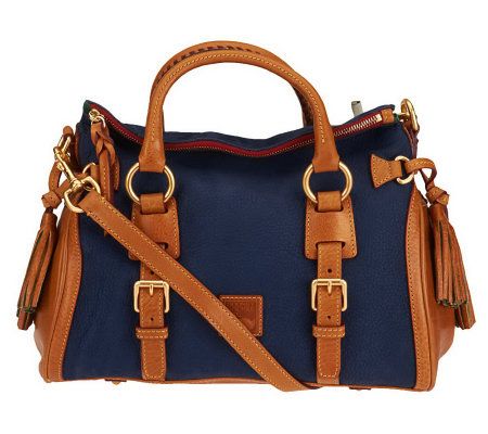 Dooney & Bourke Nubuck Leather Small Jones Satchel