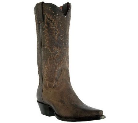 Dan Post Boots Ladies Bay Dirty Bull, 12 Cowboy Boots - A245456