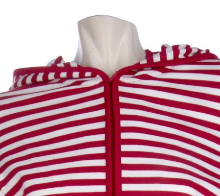 Sport Savvy Stretch Hooded Jacket, T-shirt, and Capri Pants