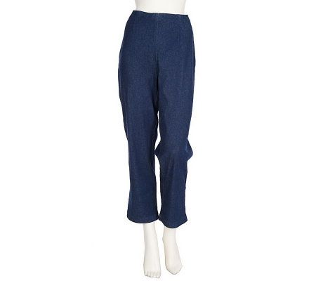 Bob Mackies Side Zip Ankle Pants - A200157