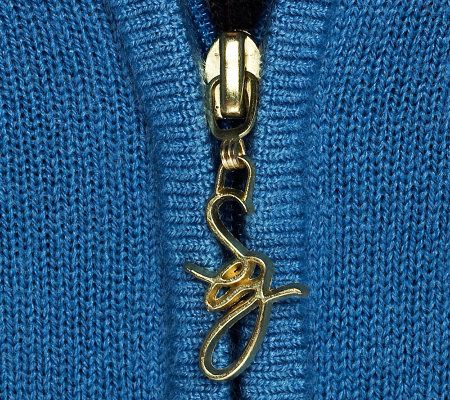 Susan Graver Plush Knit Sweater and Pants Set