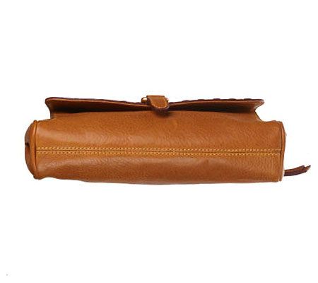Dooney & Bourke Florentine Leather Medium Pocket Clutch