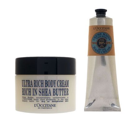 LOccitane Shea Classics Ultra Rich Body Cream and Hand Cream Duo - A224157
