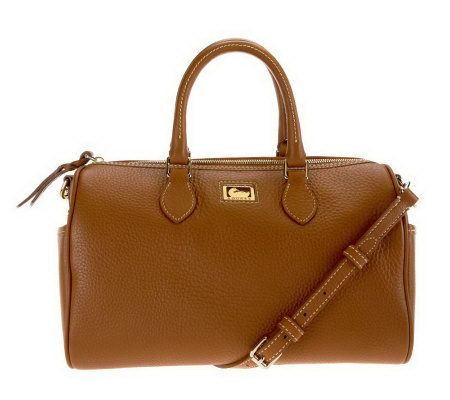 Dooney & Bourke Dillen Leather Side Pocket Satchel - A224957