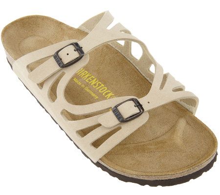 Birkenstock Double Strap Comfort Sandals with Cutout Detail - A14858