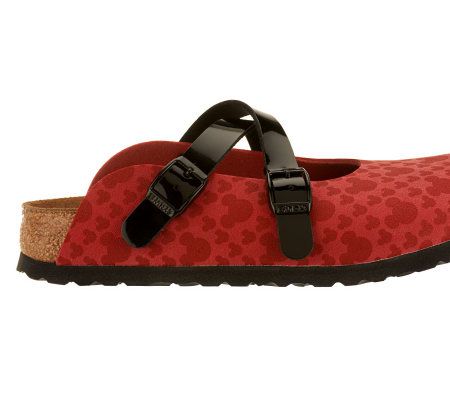 Birkis Dorian Disney Cross Strap Print Clogs