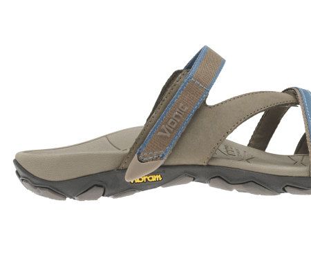 Vionic by Orthaheel Mojave Orthotic Leather Slip-on Sandals