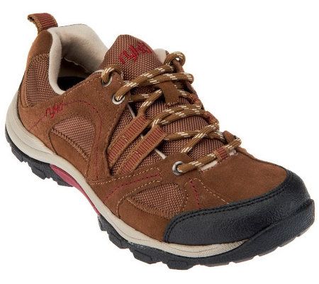 Ryka Canyon Low Cut Suede Hiker Lace-up Shoes - A227859