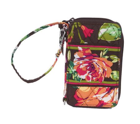 Vera Bradley Signature Print Carry It All Wristlet