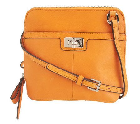 B. Makowsky Glove Leather Zip Around Mini Crossbody Bag - A230959