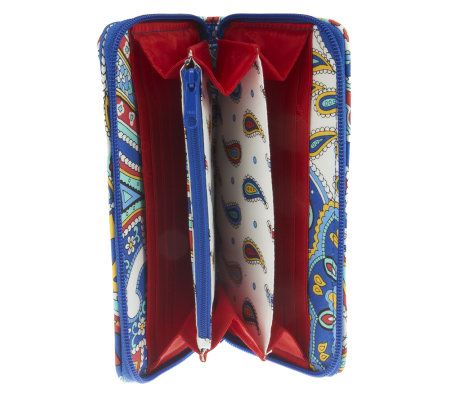 Vera Bradley Signature Print Accordion Wallet