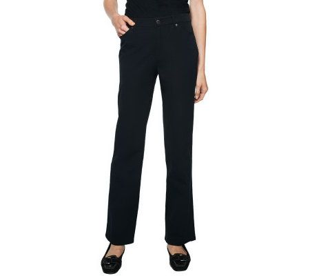 Liz Claiborne New York Jackie Power Twill 5 Pocket Pants - A217760