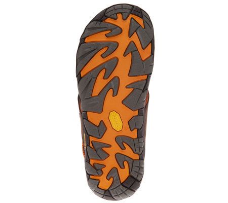 Vionic by Orthaheel Cascade Leather &Bungee Thong Sandals