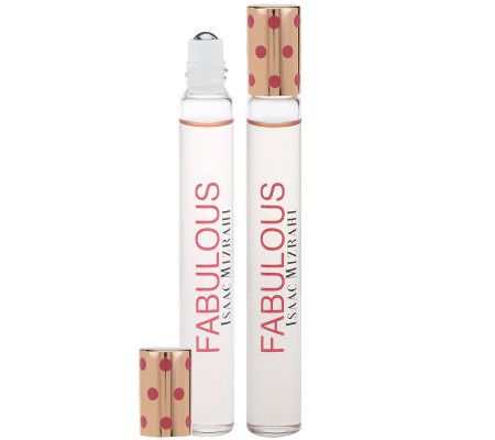 FABULOUS Isaac Mizrahi Fragrance Rollerball Duo - A227760