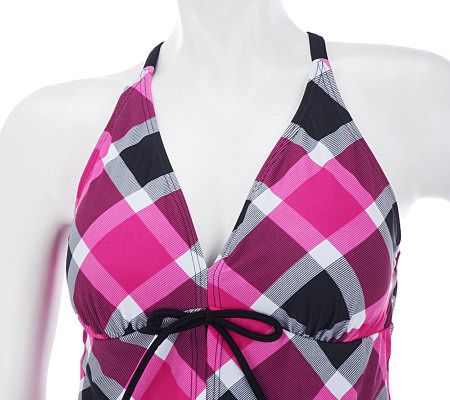 Ocean Dream Signature Square Dance Flyaway Tankini with Short