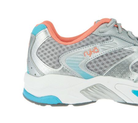 Ryka Intent XT Leather & Mesh Lace-up Sneakers