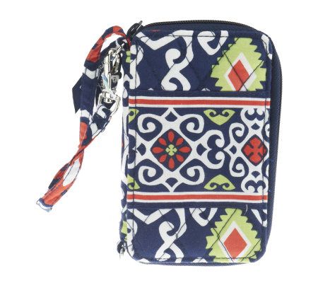 Vera Bradley Signature Print Carry It All Wristlet