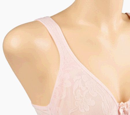 Breezies Seamless Lace Underwire Bra w/ UltimAir