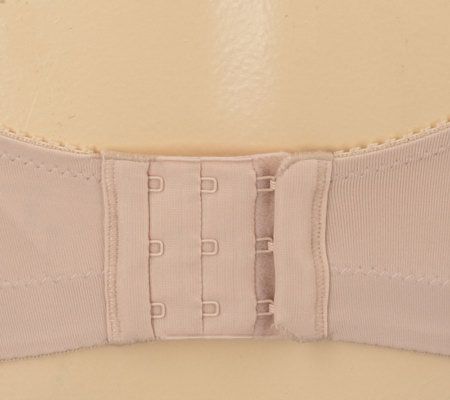 Breezies S/2 Sueded Satin & Lace Soft Cup Bras with UltimAir